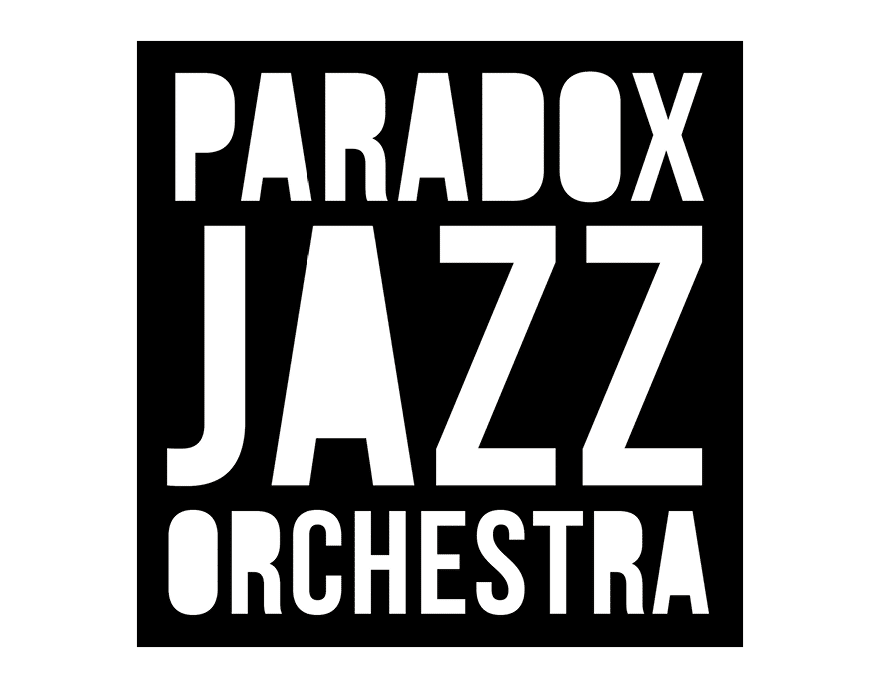 Paradox Jazz Orchestra logo B&W kleiner